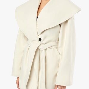 Shawl Collar Wool Coat